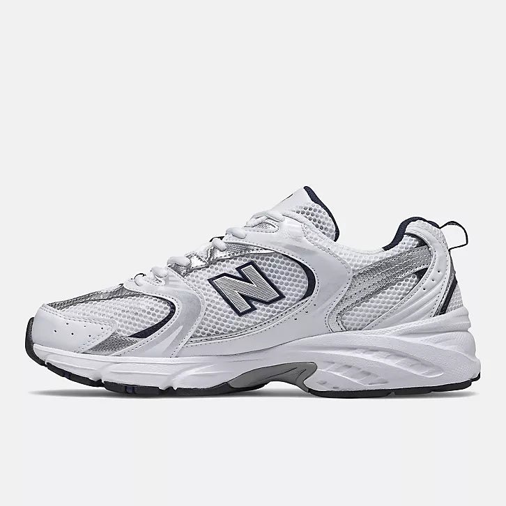 New Balance 530 - Blanc/Argent/Marine
