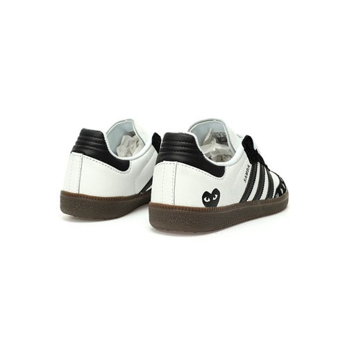 Adidas Samba x CDG Play - Blanc/Noir