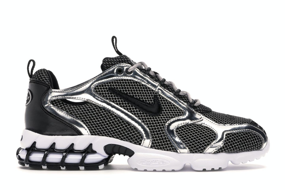 Nike x Stüssy Air Zoom Spiridon Cage 2 "Pure Platinum"