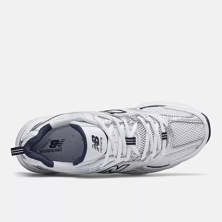 New Balance 530 - Blanc/Argent/Marine