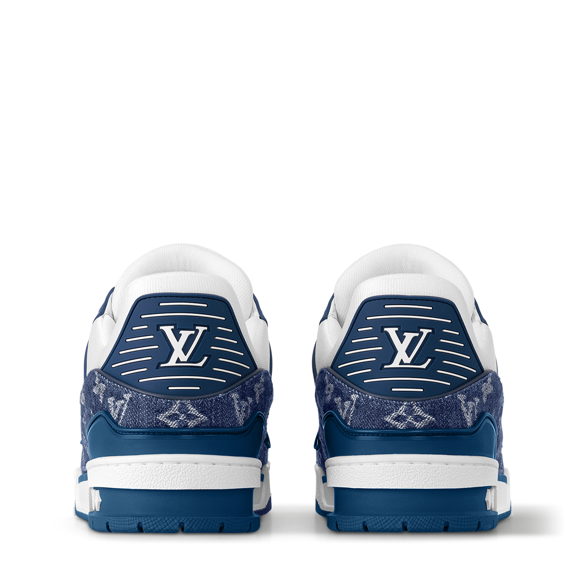 Louis Vuitton LV Trainer Denim - Bleu/Blanc