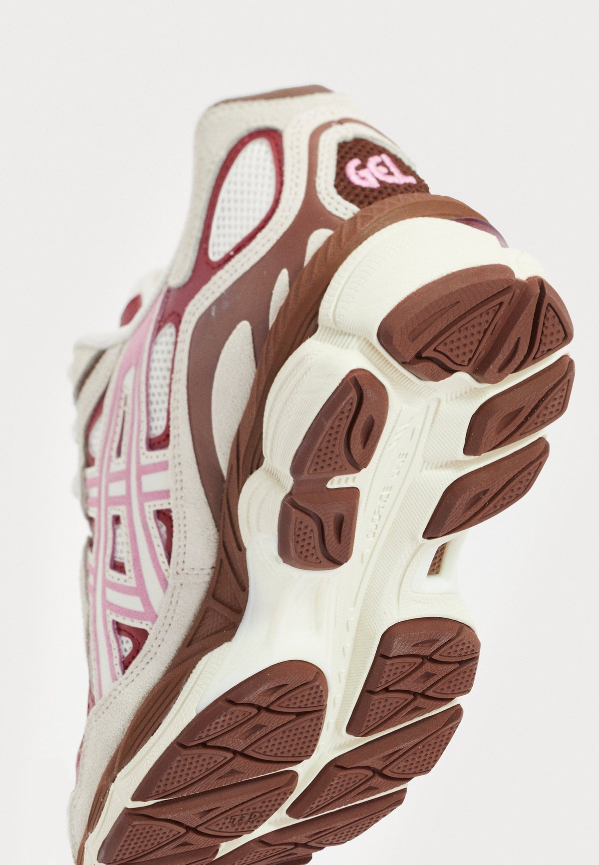 Asics Gel-NYC - Crème/Bordeaux/Rose