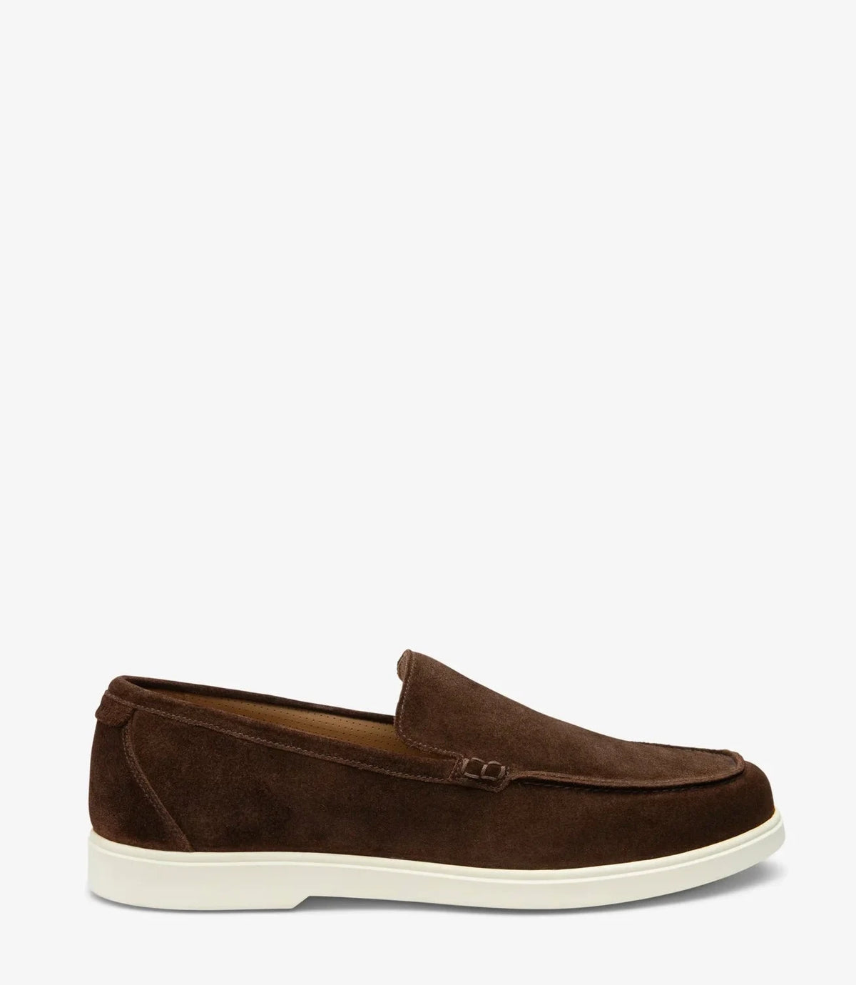 Mocassin Daim Marron Chocolat