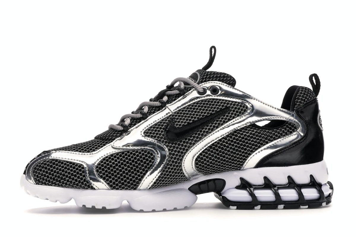 Nike x Stüssy Air Zoom Spiridon Cage 2 "Pure Platinum"