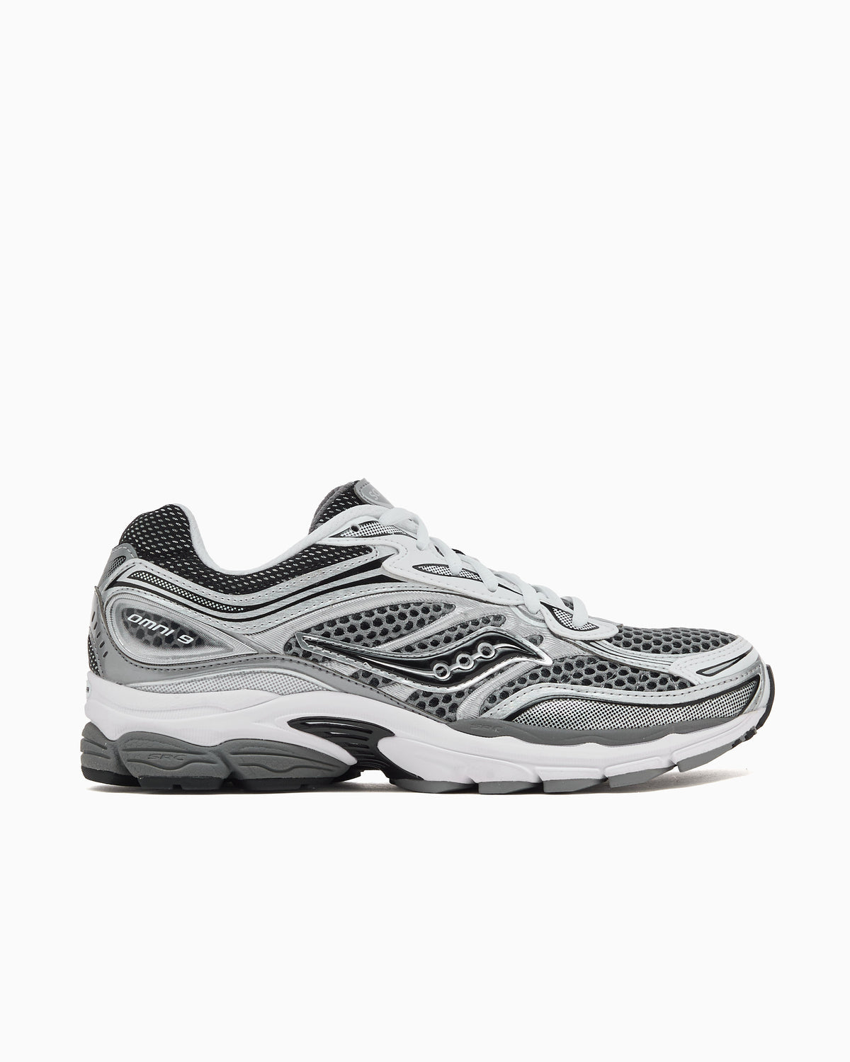 Saucony ProGrid Omni 9 - Gris & Argenté