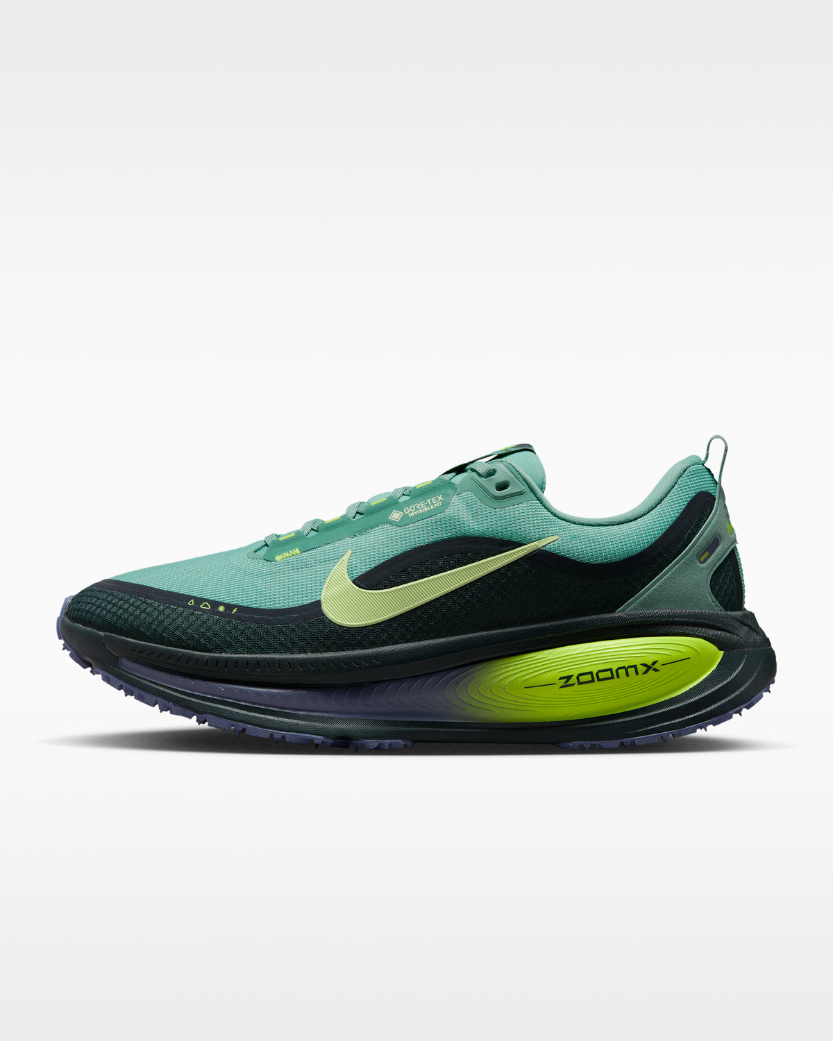 Nike Vomero 18 GORE-TEX Vert Algue/Jaune Volt