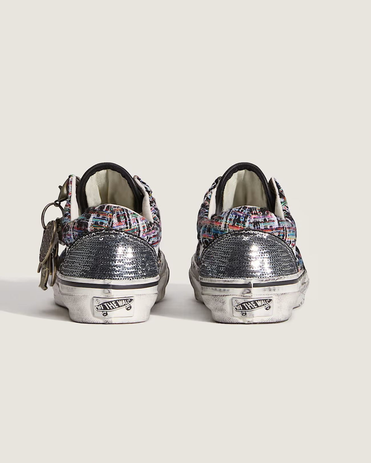 Vans Premium Old Skool Charms - Noir/Gris