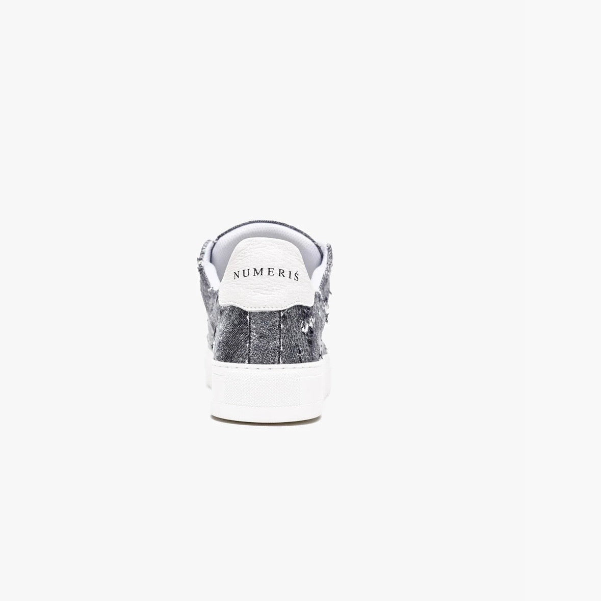 Numeris Thrashed Denim - Gris/Blanc