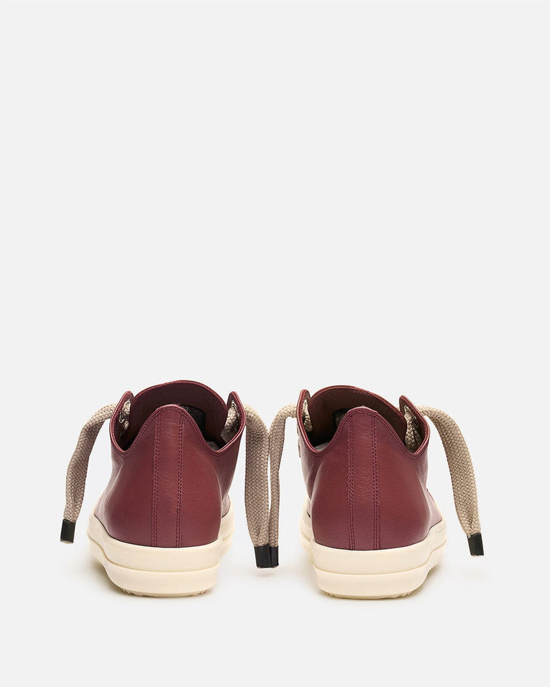Rick Owens Jumbo Lace Low - Bordeaux