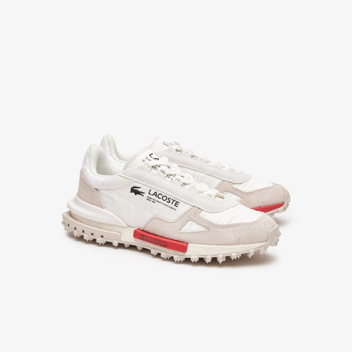Lacoste Elite Active Blanc/Rouge