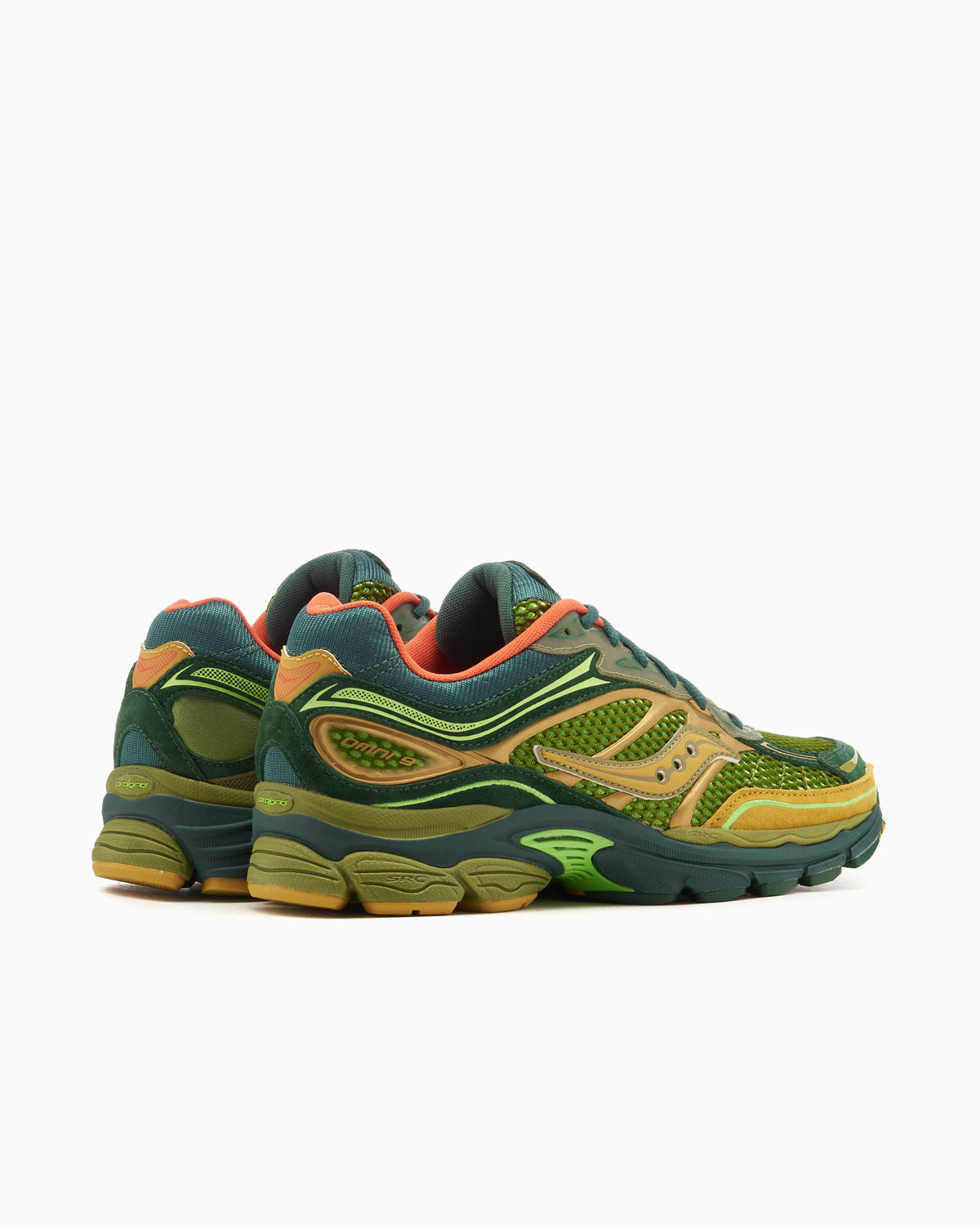 Saucony x Starcow ProGrid Omni 9 "Green Orange"