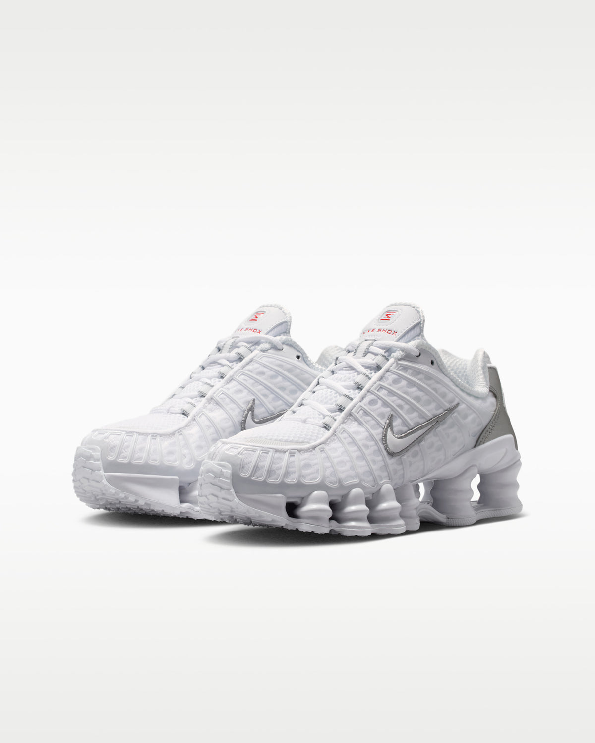Nike Shox TL "Blanc / Metallic Silver"