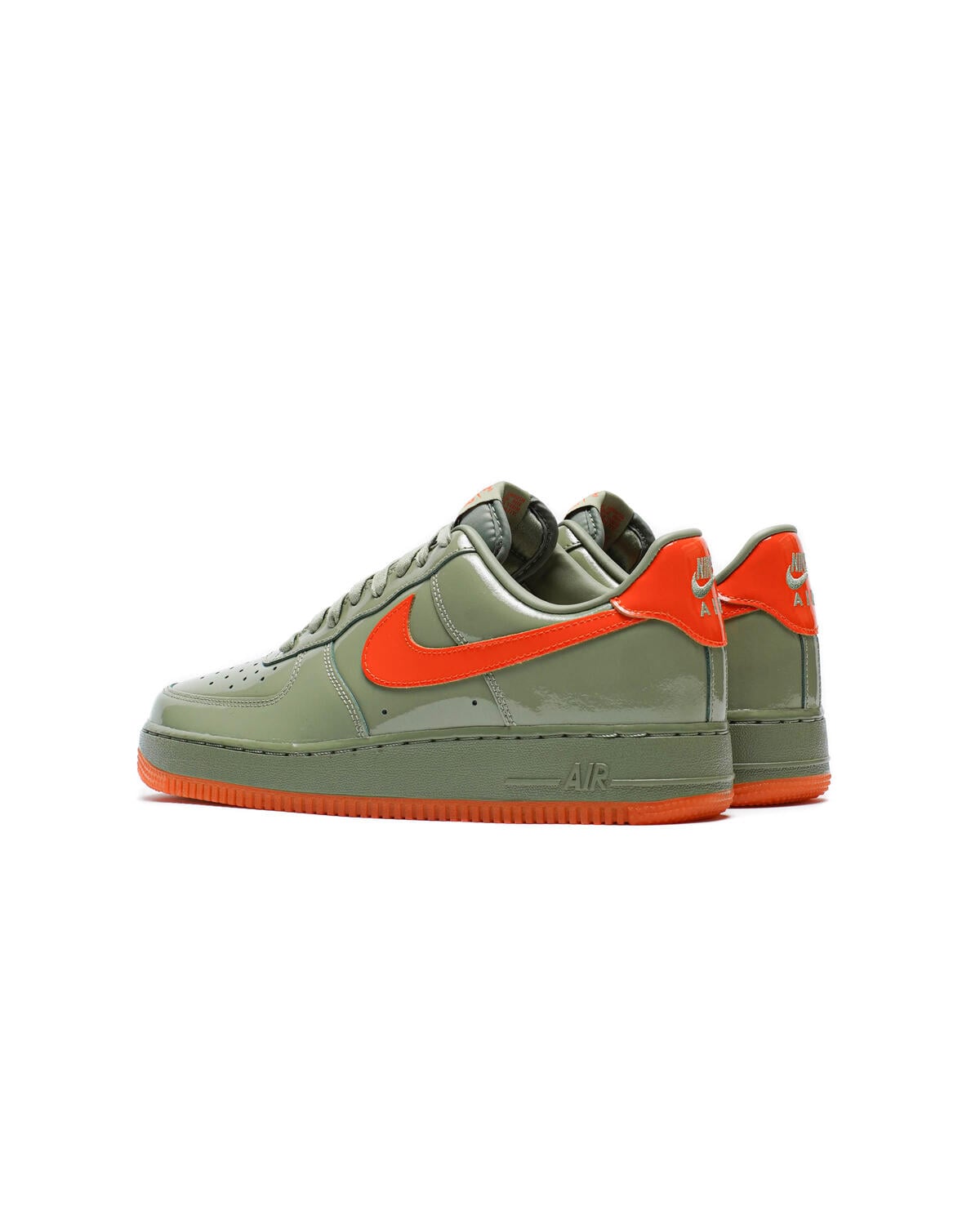 Nike Air Force 1 Low "Vert Olive / Orange"
