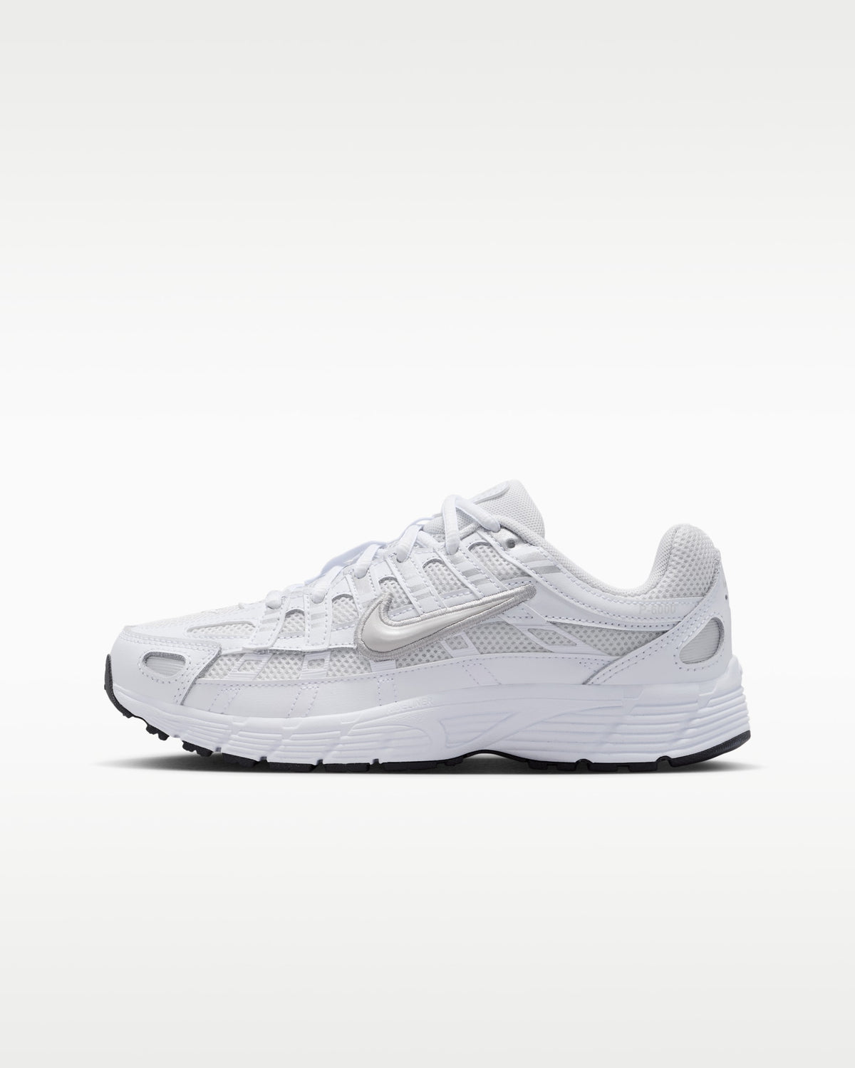 Nike P-6000 "White / Metallic Silver"