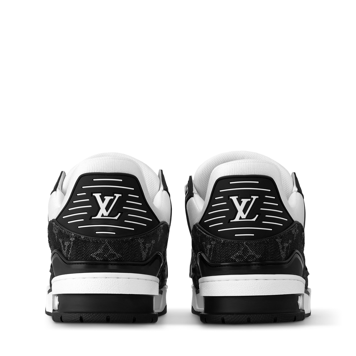 Louis Vuitton LV Trainer Denim - Noir/Blanc