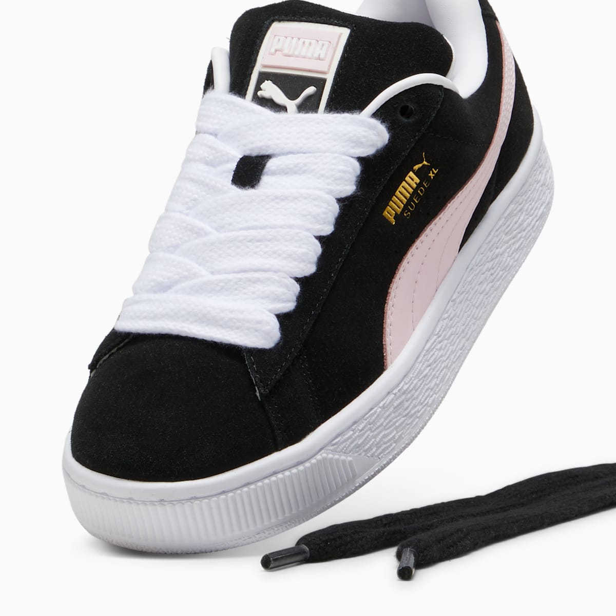 Puma Suede XL - Noir & Rose