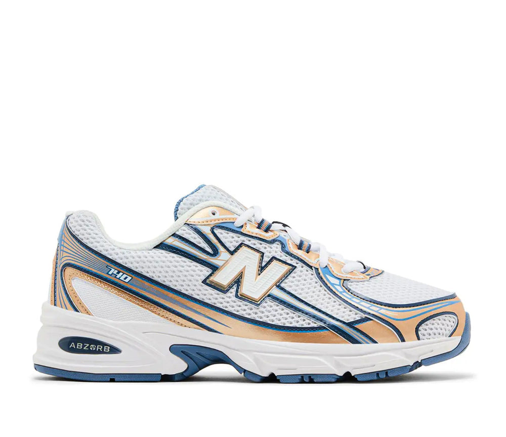New Balance 740 - Heron Blue/Gold Metallic