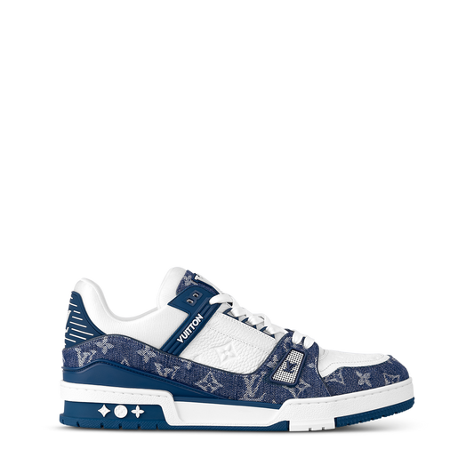 Louis Vuitton LV Trainer Denim - Bleu/Blanc
