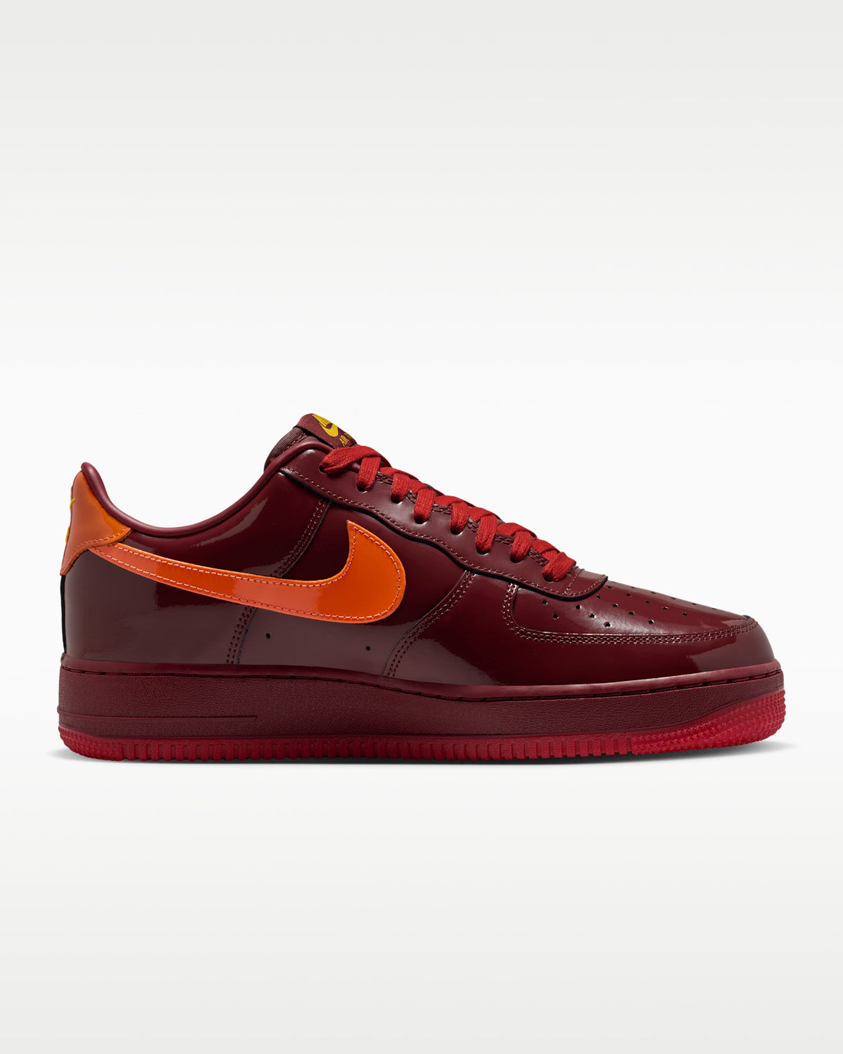 Nike Air Force 1 Low Patent "Dark Team Red"