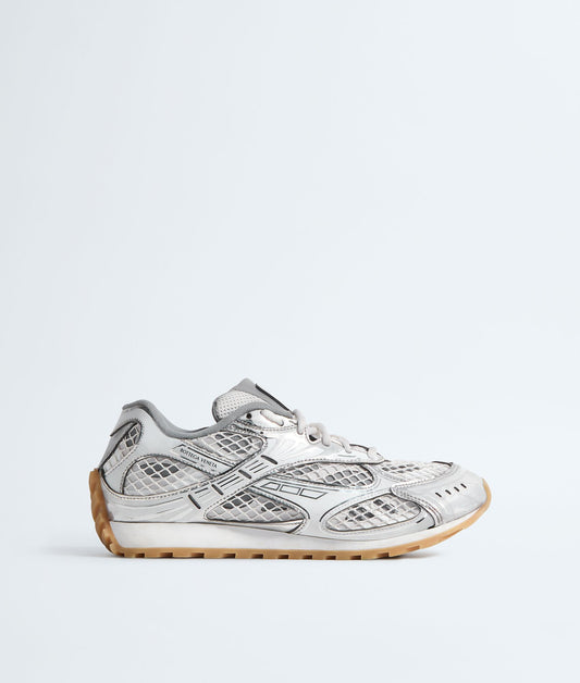 Bottega Veneta Orbit - Argenté/Blanc