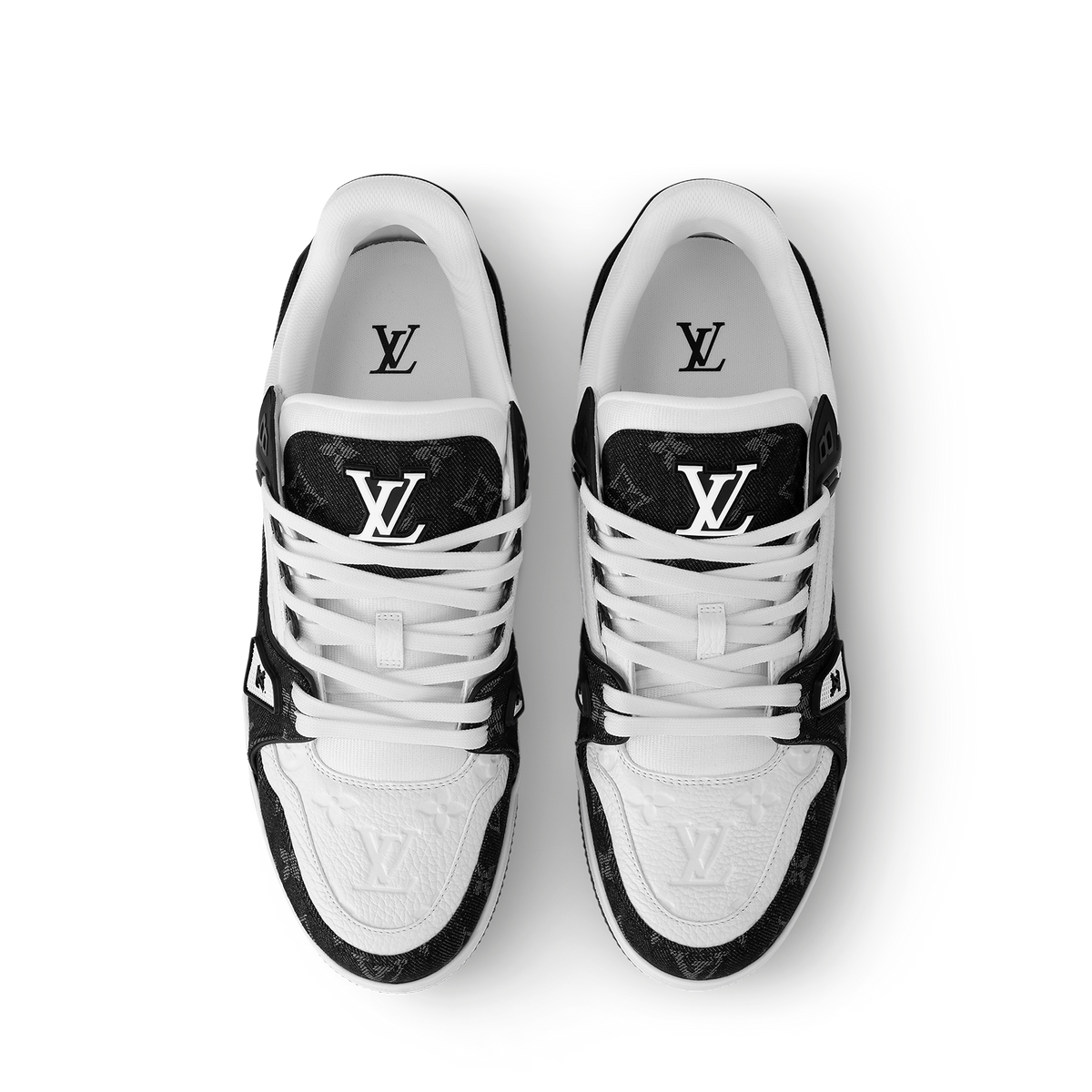 Louis Vuitton LV Trainer Denim - Noir/Blanc