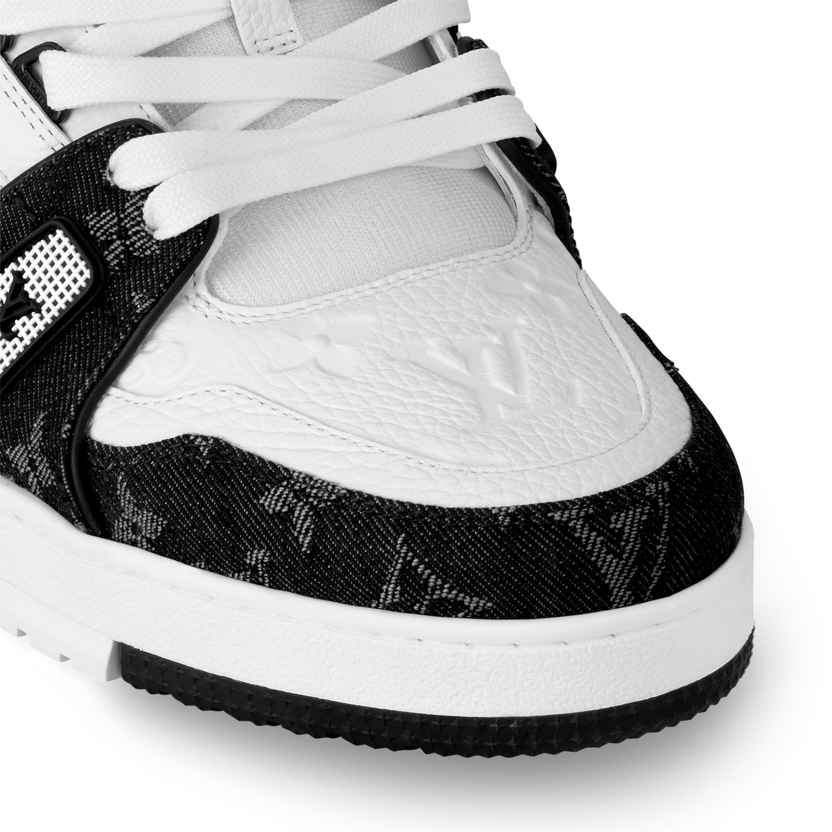 Louis Vuitton LV Trainer Denim - Noir/Blanc