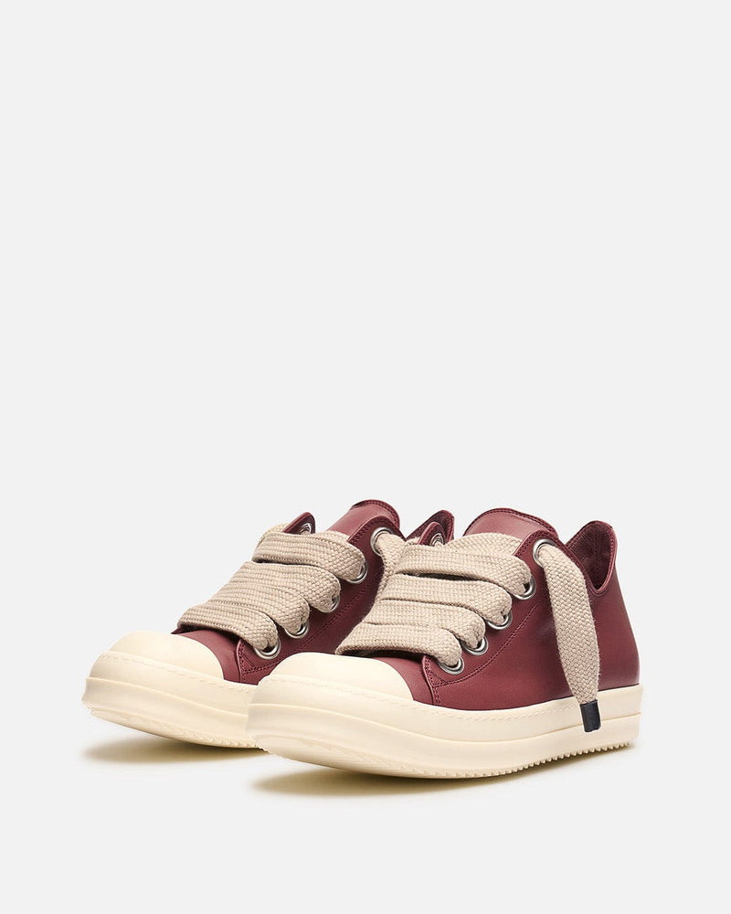 Rick Owens Jumbo Lace Low - Bordeaux