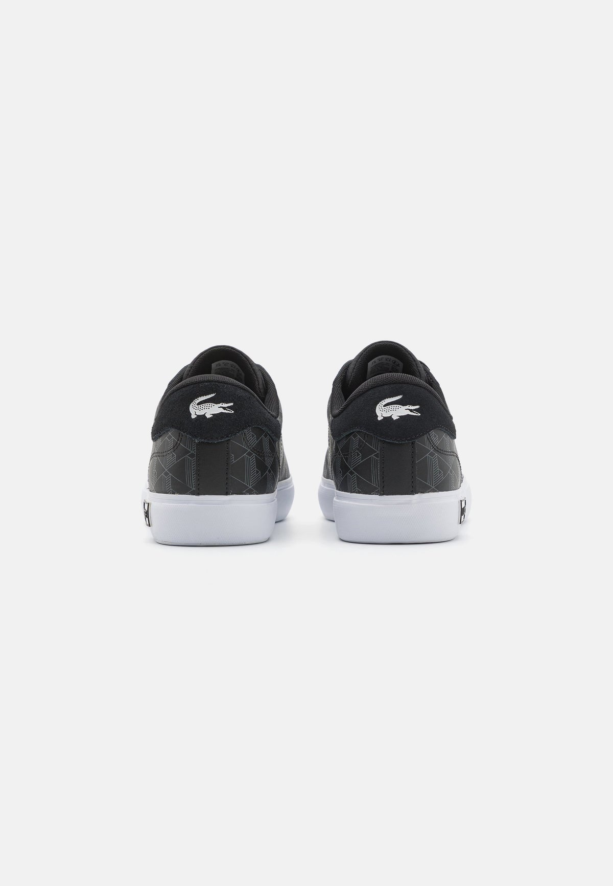 Lacoste Powercourt Monogramme Noir/Blanc