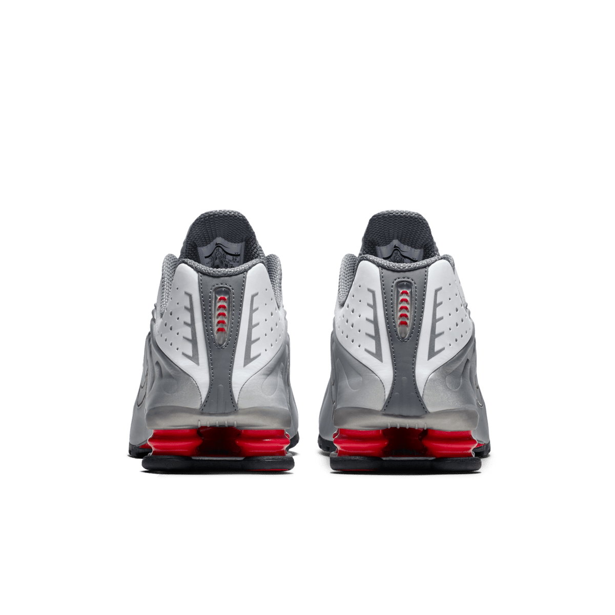 Nike Shox R4 White Metallic Silver