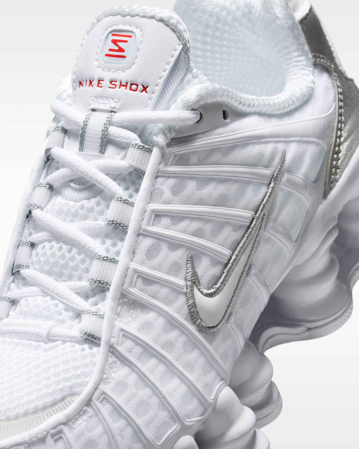 Nike Shox TL "Blanc / Metallic Silver"