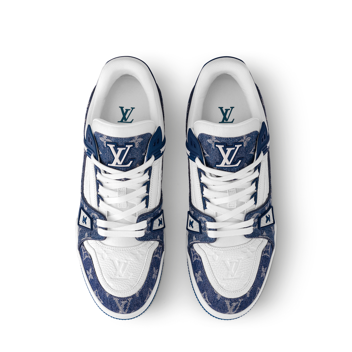 Louis Vuitton LV Trainer Denim - Bleu/Blanc