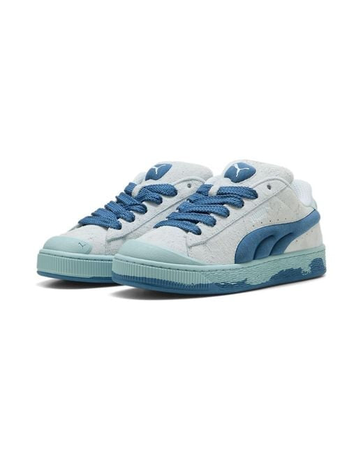 PUMA Suede XL Crush "Dewdrop Turquoise Surf"