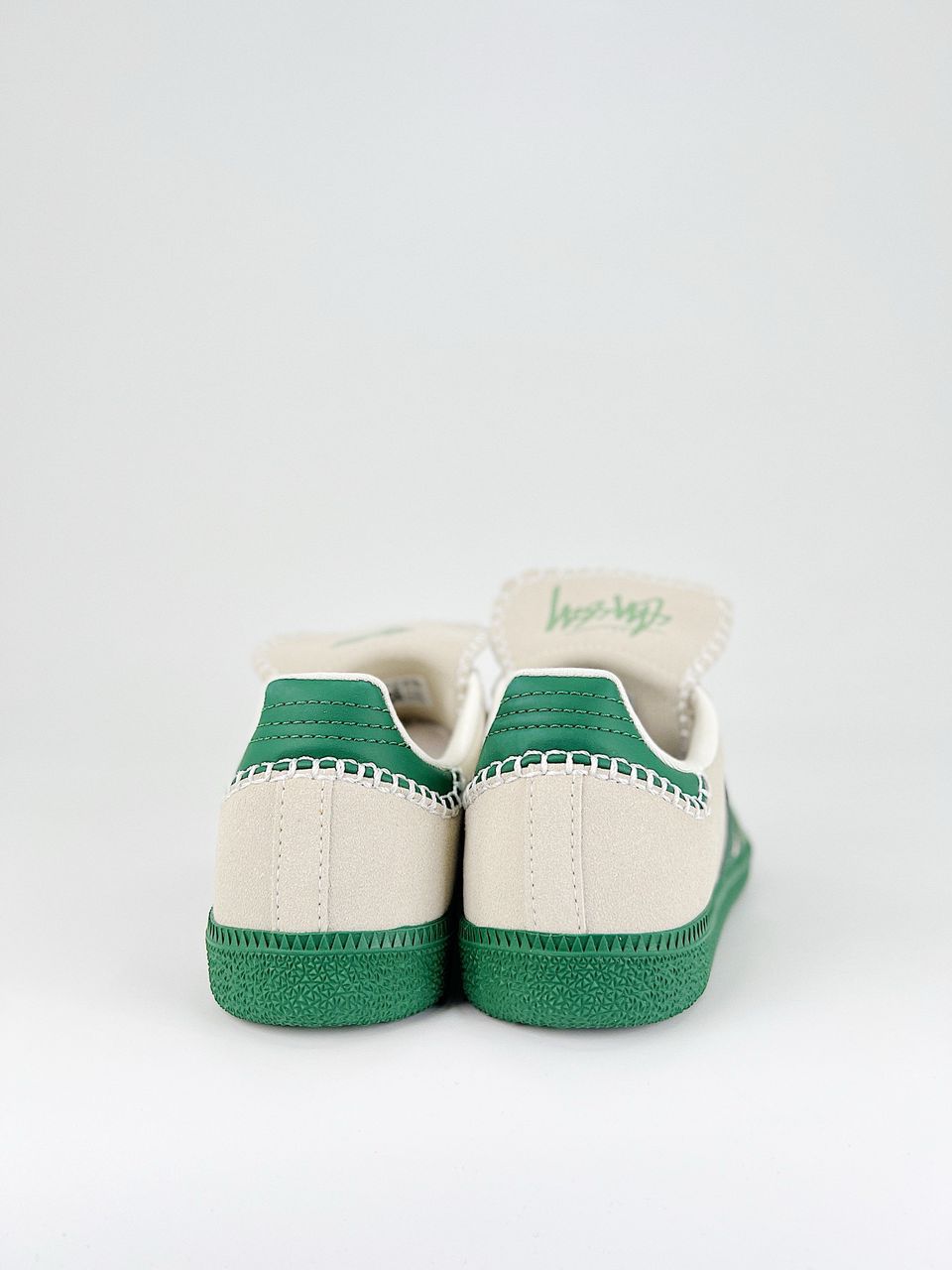 Adidas Samba x Stüssy "Crème/Vert"