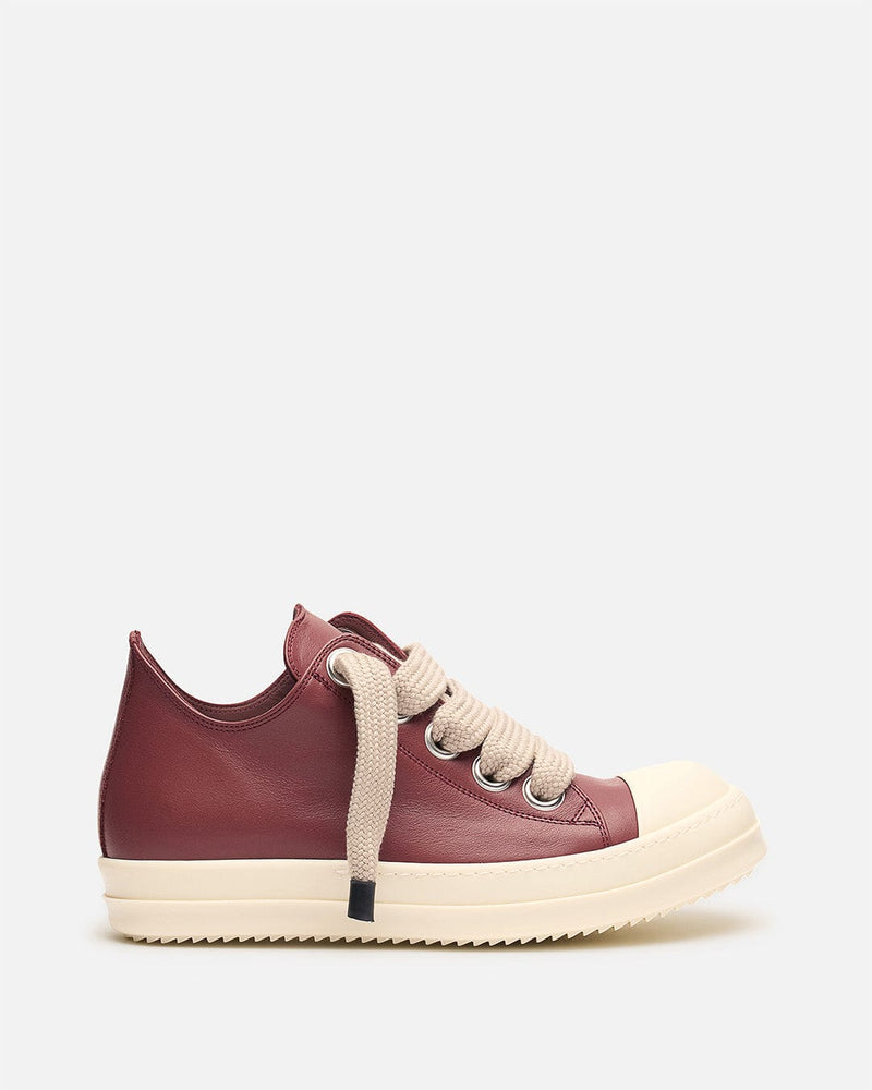 Rick Owens Jumbo Lace Low - Bordeaux