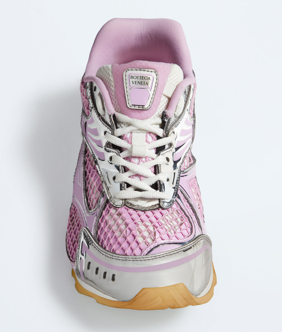 Bottega Veneta Orbit - Gloss/Argent Rose