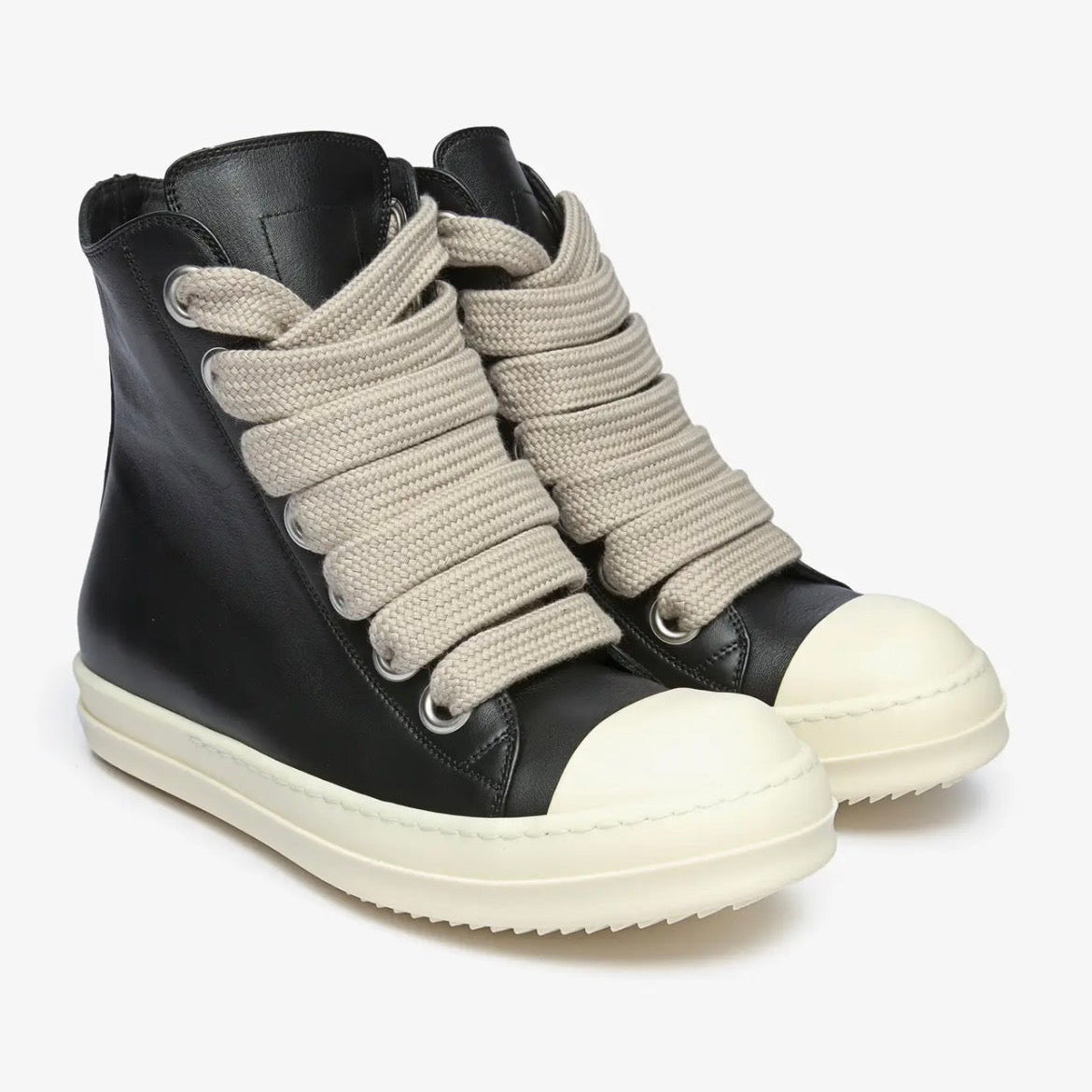 Rick Owens Jumbolace High-Top - Noir
