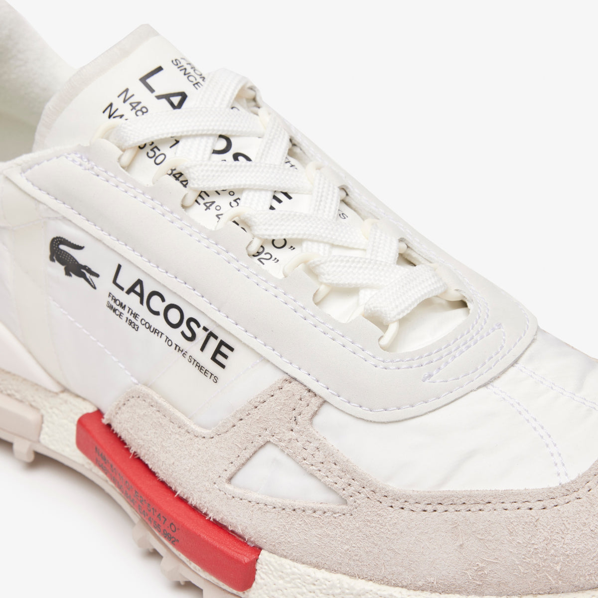 Lacoste Elite Active Blanc/Rouge