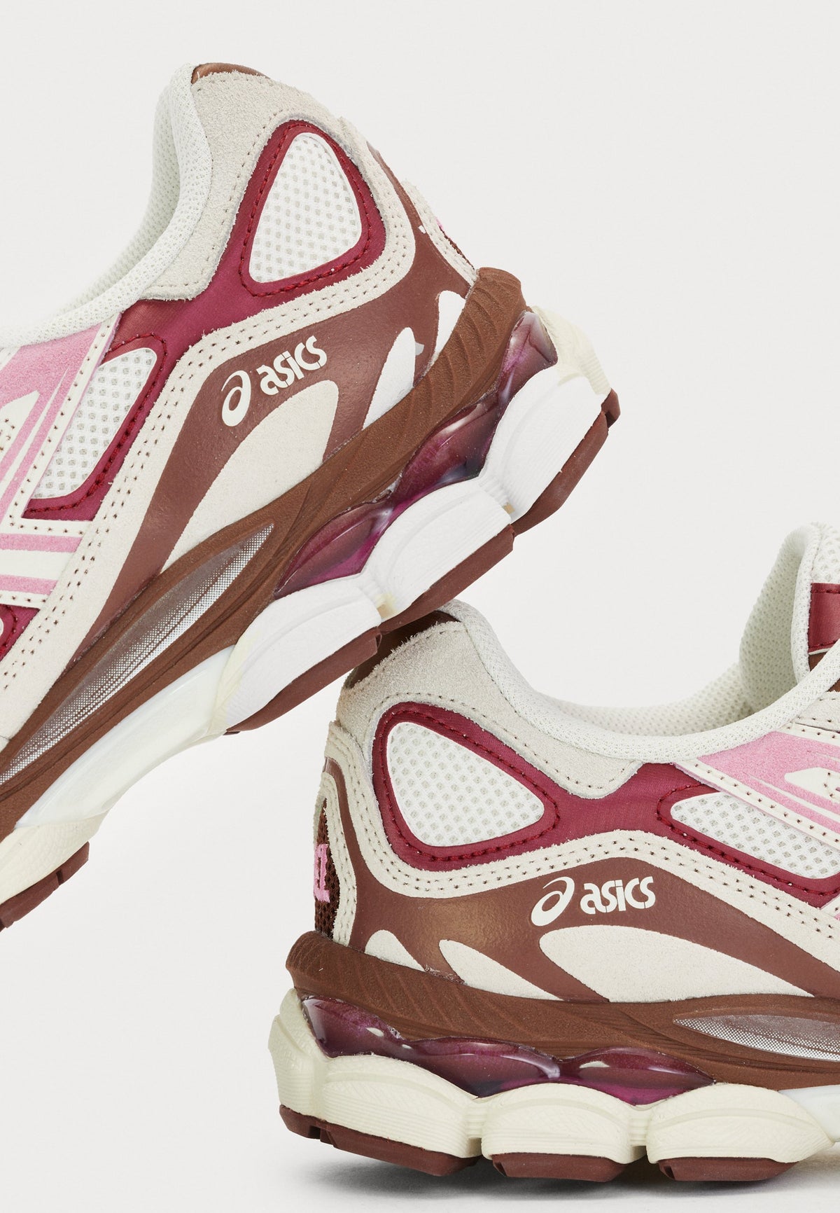 Asics Gel-NYC - Crème/Bordeaux/Rose