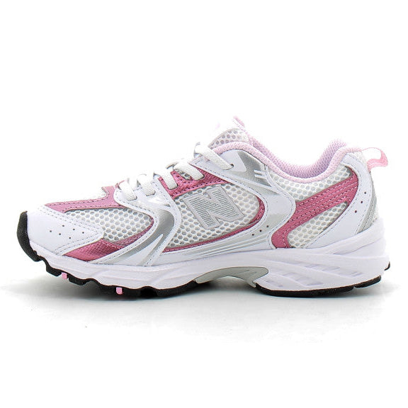 New Balance 530 "White / Pink Sugar / Silver Metallic"