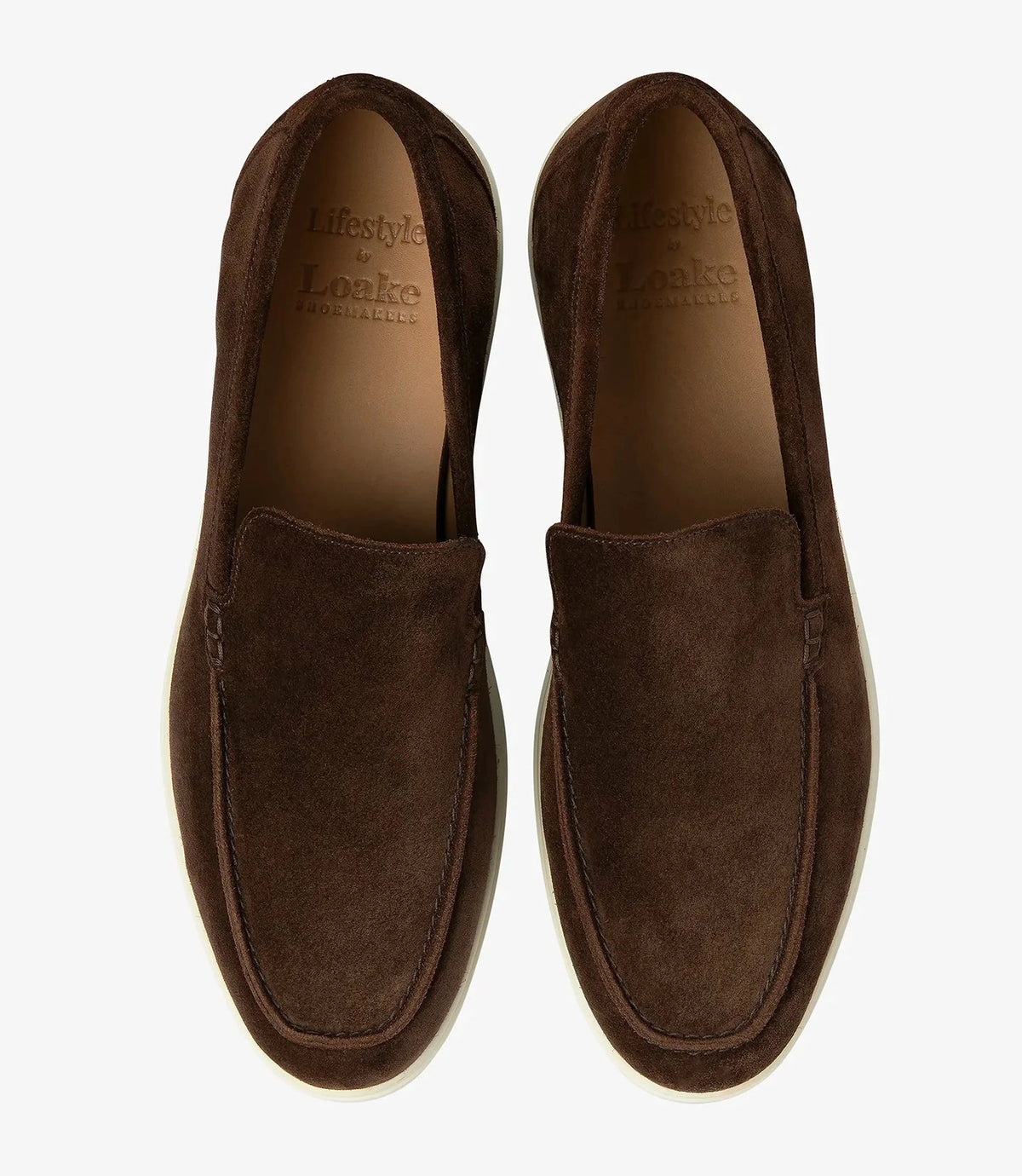 Mocassin Daim Marron Chocolat